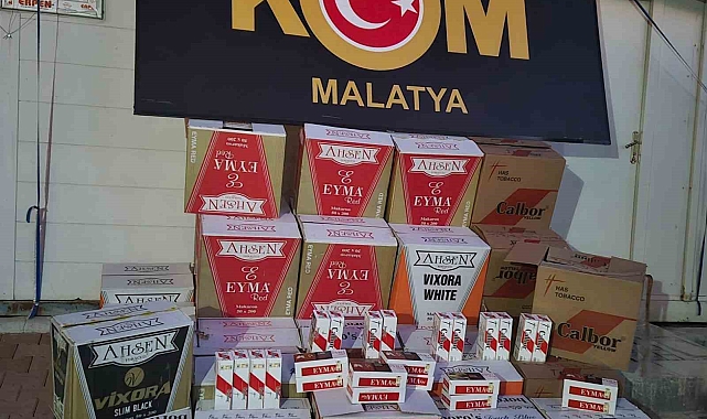 408 bin adet gümrük kaçağı makaron ele geçirildi