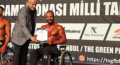 Ağrı Aile ve Sosyal Hizmetler Spor Kulübü'nün sporcusu Halit Durak Türkiye Şampiyonu