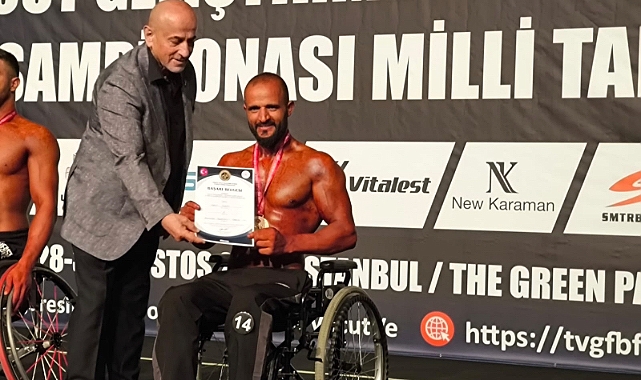 Ağrı Aile ve Sosyal Hizmetler Spor Kulübü'nün sporcusu Halit Durak Türkiye Şampiyonu