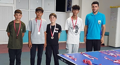 Ağrı’da Zafer Bayramı masa tenisi turnuvası düzenlendi