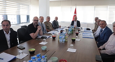 Ağrı Gürbulak Sınır Kapısında “Güvenlik Değerlendirmesi” toplantısı yapıldı