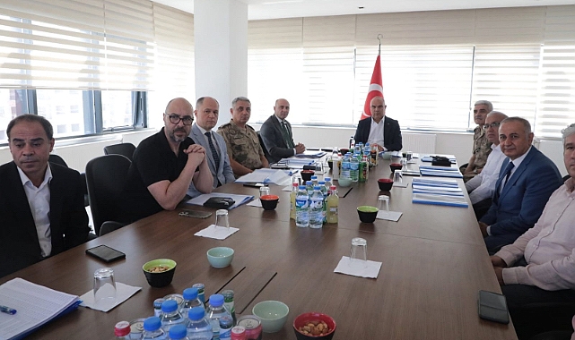 Ağrı Gürbulak Sınır Kapısında “Güvenlik Değerlendirmesi” toplantısı yapıldı
