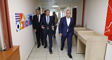 Ağrı Valisi Koç, KYK yurtlarında incelemelerde bulundu