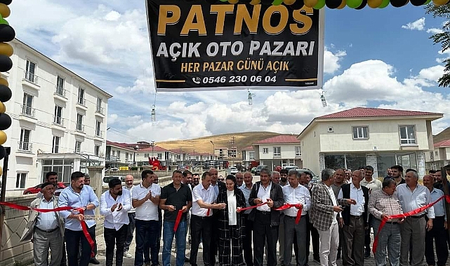 AK Parti Ağrı Milletvekili Ruken Kilerci Patnos Belediye Başkanı Abdulhalik Taşkın ve İlçe Başkanı Çetin Taşdemir'in Katılımıyla  Açılış Yapıldı
