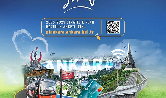 Ankara Büyükşehir Belediyesinden ‘Stratejik Plan’ anketi
