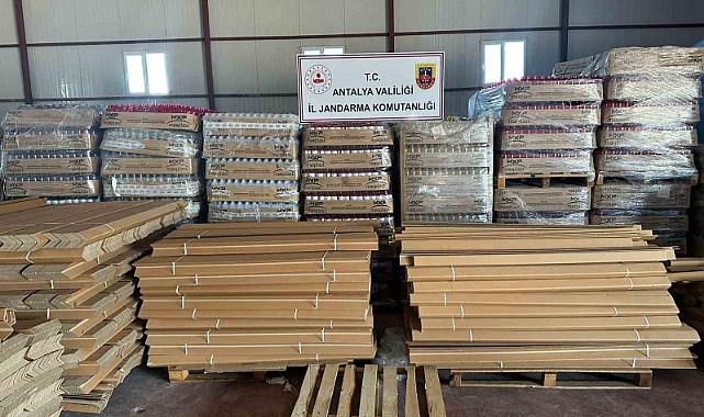 Antalya’da 30 ton sahte şampuan ve çok sayıda ekipman ele geçirildi