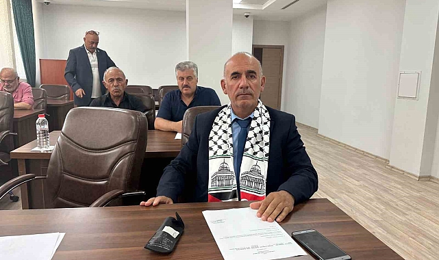 Ardahan İl Genel Meclisi'nde Filistin gündemi