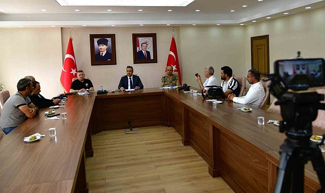 Asayiş ve güvenlik toplantısı yapıldı Ardahan'da