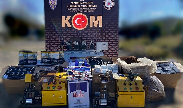 Aşkale'de Kaçakçılara Darbe
