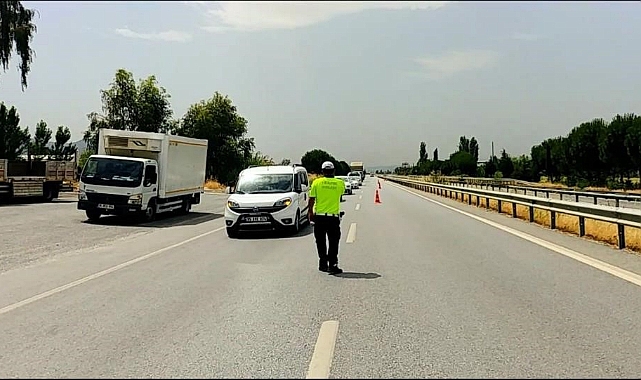Aydın’da trafik ekiplerinden 26 bin araca işlem