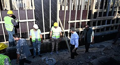 Aziziye ilçesinde bulunan Bölge Adliye Mahkemesi'ne ek bina