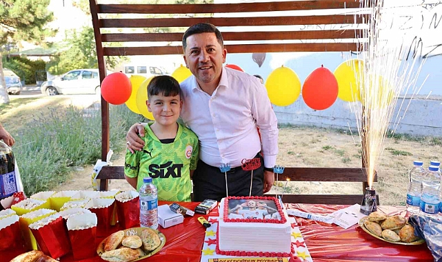 Başkan Arı’dan minik Poyraz’a doğum günü sürprizi