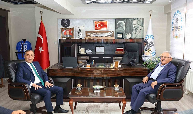 Başkan Büyükkılıç’tan Tomarza Belediye Başkanı Koç’a ziyaret