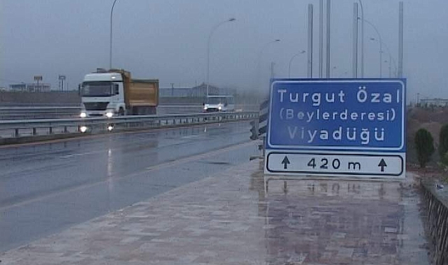 Beylerderesi Viyadüğü bakıma alınıyor