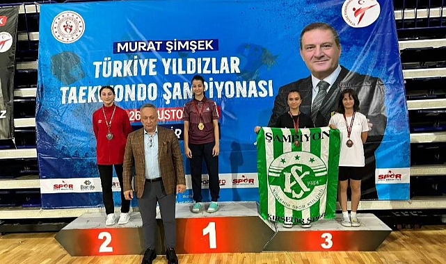 Bilecikli taekwondo sporcusundan Türkiye 3’üncülüğü