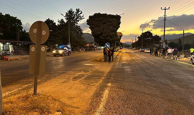 Bisiklet ile motosiklet çarpıştı: 2 yaralı
