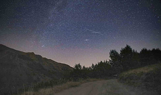 Bitlis’te perseid meteor yağmuru