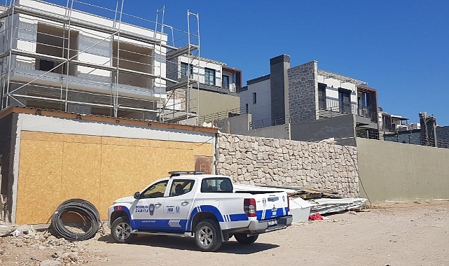 Bodrum’da inşaat yasağı denetimleri sıkılaştırıldı: Üç ayda 393 firmaya 806 bin lira ceza