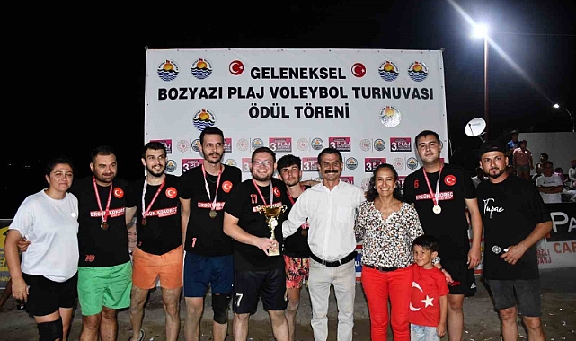 ’Bozyazı 3. Plaj Voleybolu Turnuvası’ sona erdi