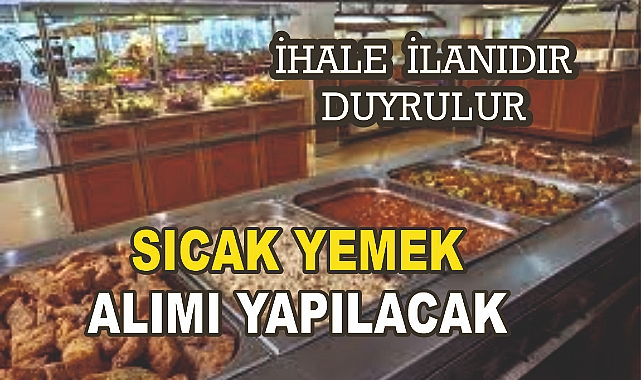 Bu Bir Yemek Alım İhalesi dir
