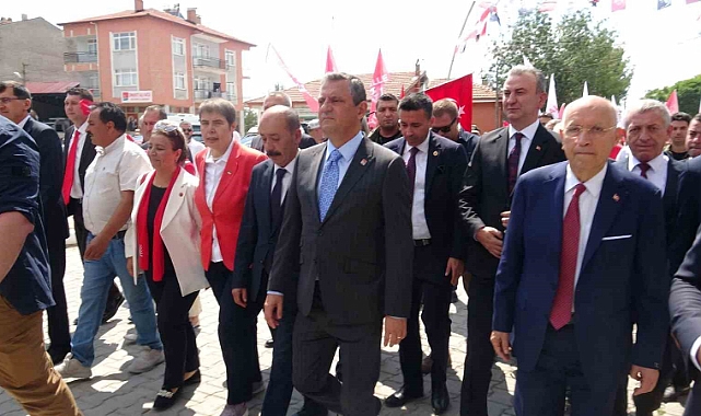 CHP Genel Başkanı Kütahya’da
