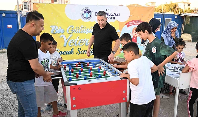 Çocuk şenliği Battalgazi'de