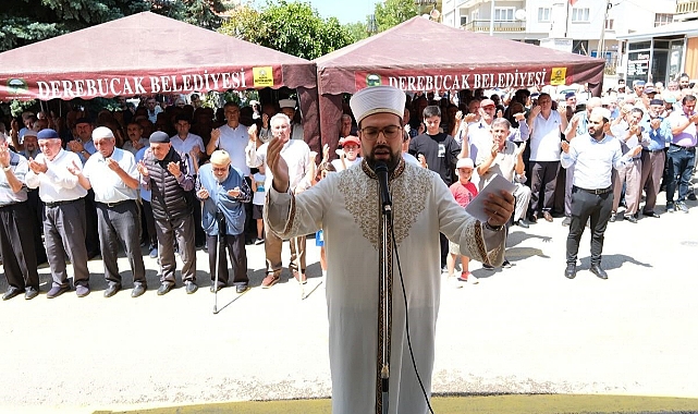 Derebucak’ta yağmur duası yapıldı