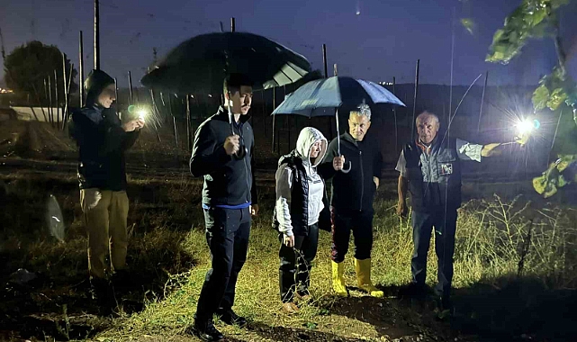 Dolu ve yağmur tarım arazilerini vurdu