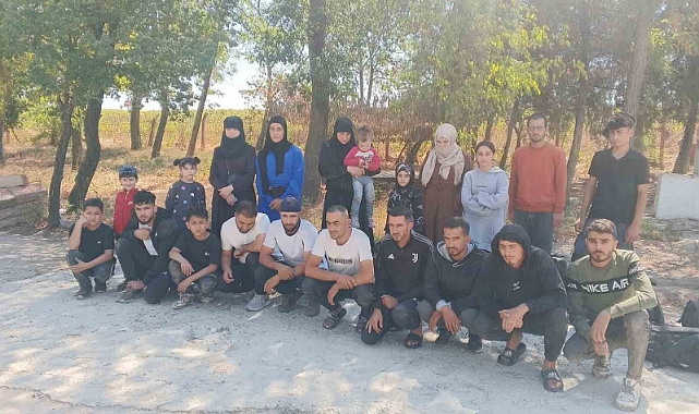 Edirne’de 28 düzensiz göçmen yakalandı