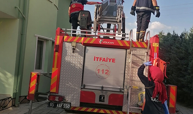 Elektrik akımına kapılan usta yaralandı