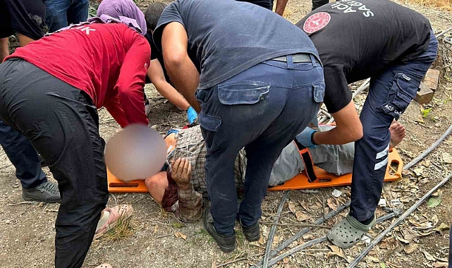 Erzin’de traktör kazası: 1 yaralı