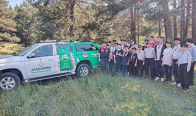 Erzincan'da Jandarma ormanları koruyor