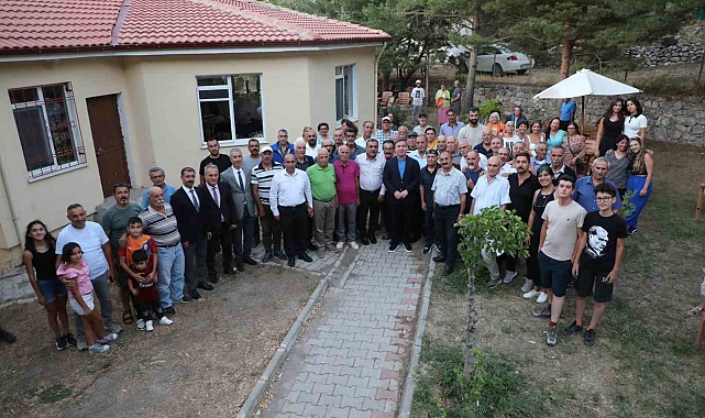 Erzincan Valisi Aydoğdu, Ergan köyü sakinleriyle bir araya geldi