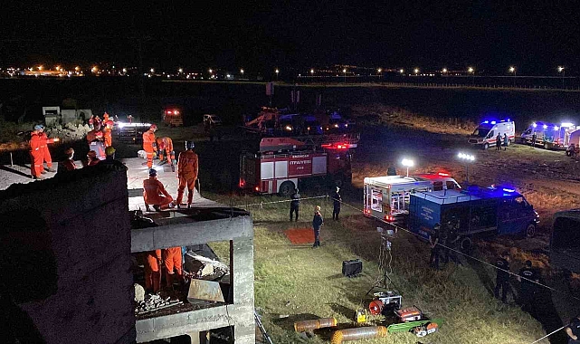 Erzincan'da gerçeği aratmayan deprem tatbikatı