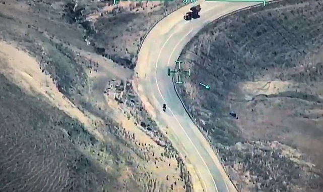 Erzurum polisinden filmleri aratmayan kovalamaca