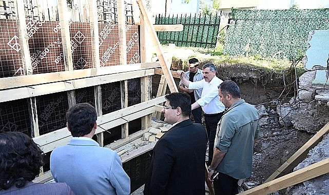 Erzurum Valisi Mustafa Çiftçi, Bölge İdare Mahkemesi ek bina inşaatında incelemelerde bulundu