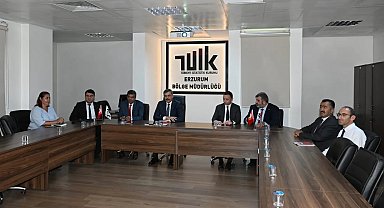 Erzurum Valisi Mustafa Çiftçi'ye TUİK brifingi