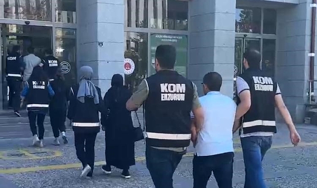Erzurum'da FETÖ operasyonu; 4 şüpheli yakalandı