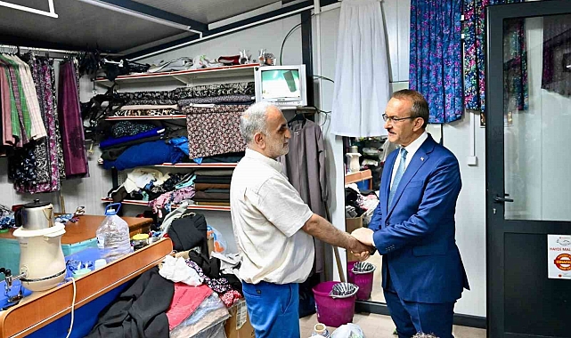 Esnaf Vali Yavuz'a Derdini Anlattı!