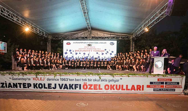 Gaziantep Kolej Vakfı öğrencileri üniversiteli oldu