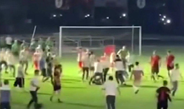 Gaziantep’te köyler arası turnuvada hakeme çirkin saldırı