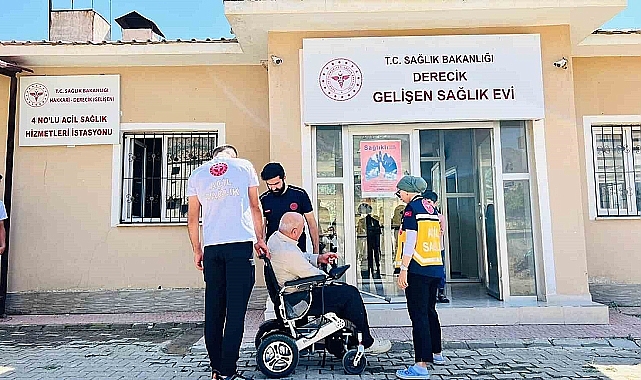 Hakkari'nin Derecik İlçesinde 4 Nolu Acil Sağlık Hizmetleri İstasyonu faaliyete geçti