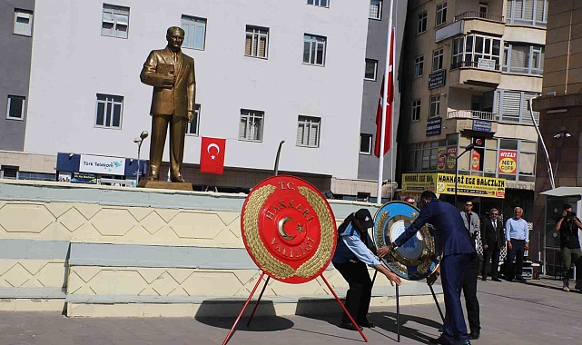 Hakkari'de 30 Ağustos Zafer Bayramı coşkusu