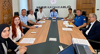 Hamur’da Kadına Yönelik Şiddetle Mücadele Toplantısı Yapıldı