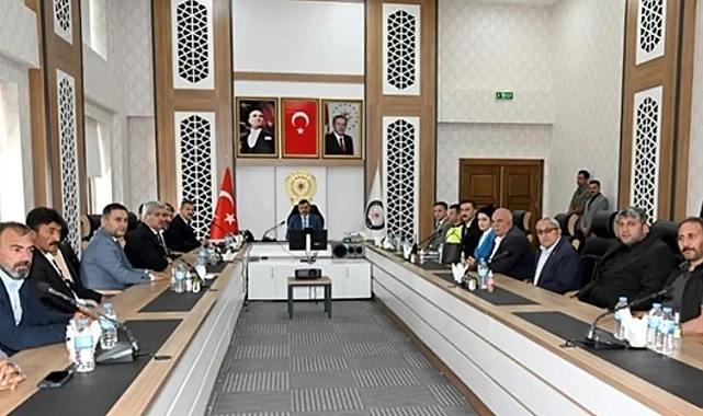 Huzur toplantısı yapıldı muhtarlarla