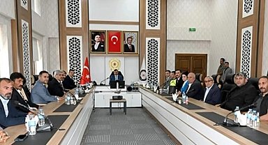 Huzur toplantısı yapıldı muhtarlarla