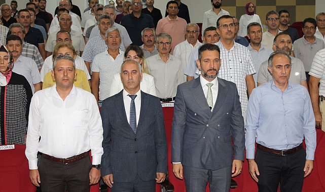 İl Milli Eğitim Müdürü Uğurelli’den eğitim yöneticilerine ’Maarif Modeli’ sunumu