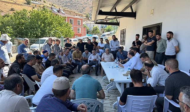 İliç Kaymakamı Dinçer, Sabırlı köyünü ziyaret etti