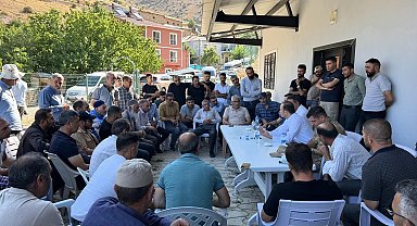 İliç Kaymakamı Dinçer, Sabırlı köyünü ziyaret etti