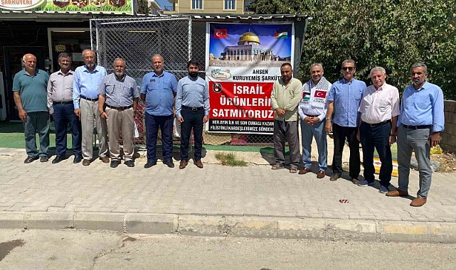 İsrail mallarını satmıyor, gelirinin bir kısmını Filistin’e gönderiyor